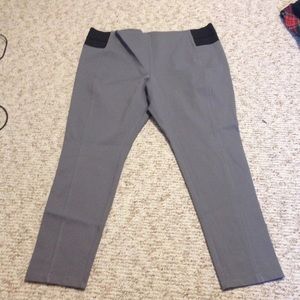 Gray dress pants